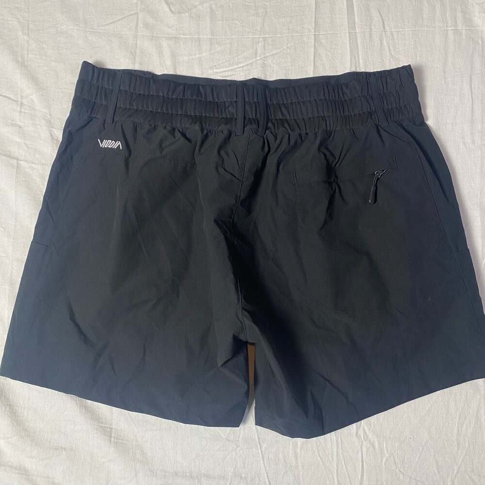 Santiny Women's Black Athletic Walking Shorts Size M